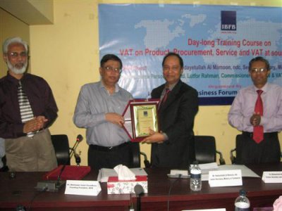 IBFB started its training initiatives with a day-long training on VAT