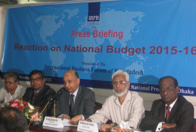 Reaction of IBFB on National Budget 2015-16