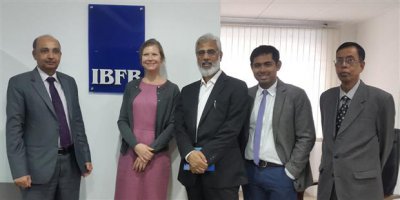 Representative of CIPE from USA visits IBFB Office in Dhaka