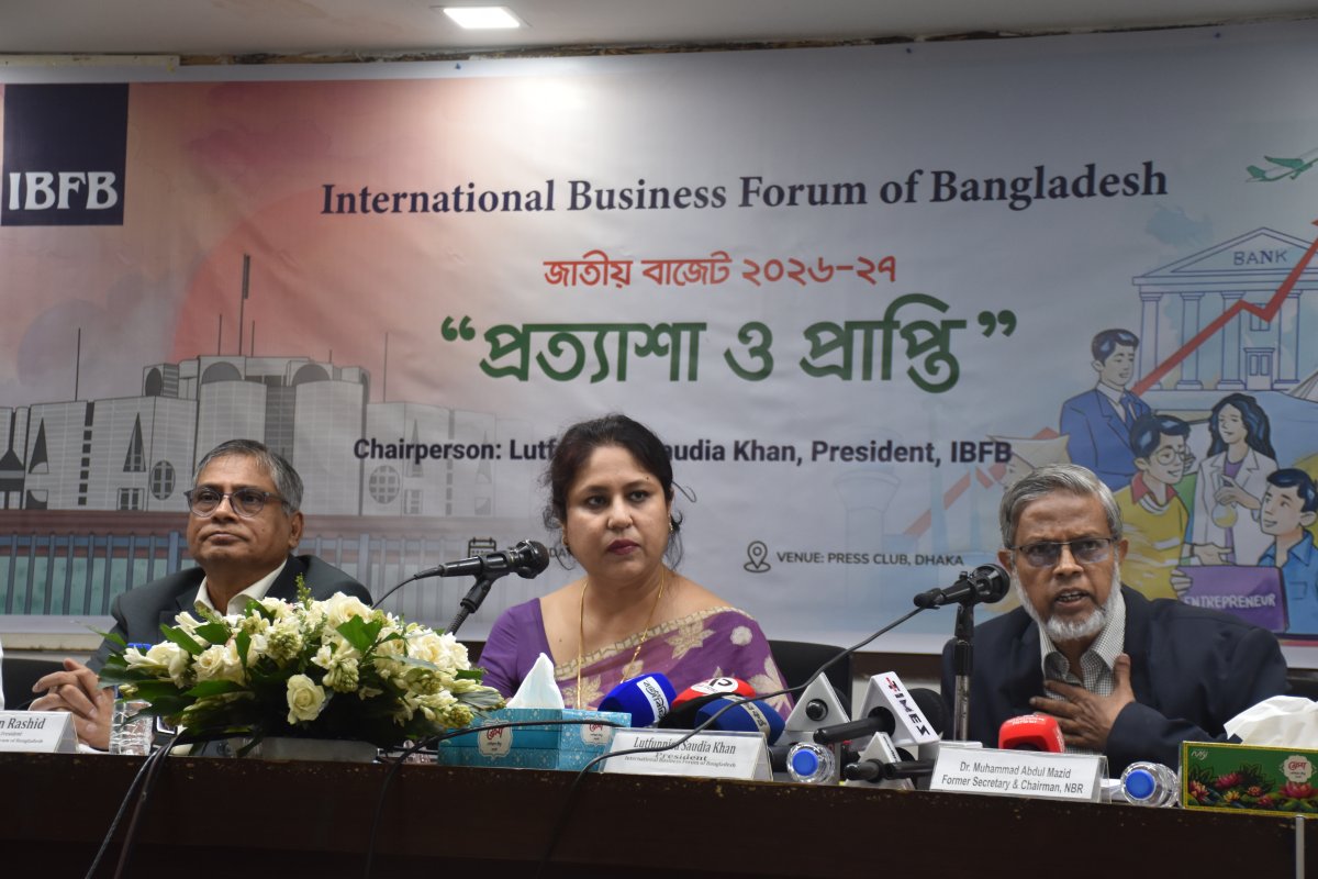 IBFB Welcomes FY 2026-27 Budget as a Roadmap for Economic Recovery, Investment and Employment Growth